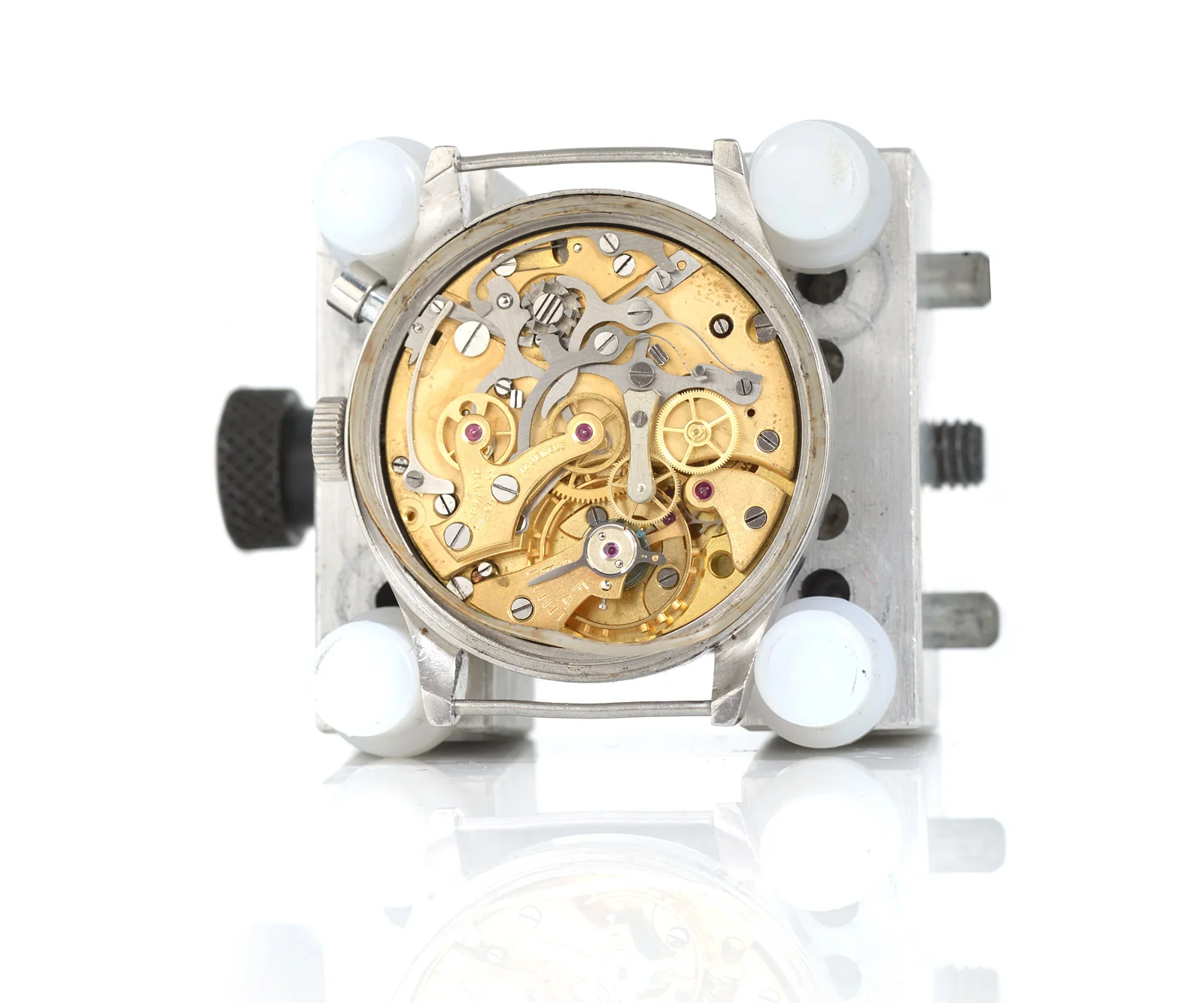 Lemania military chronograph - Image 3