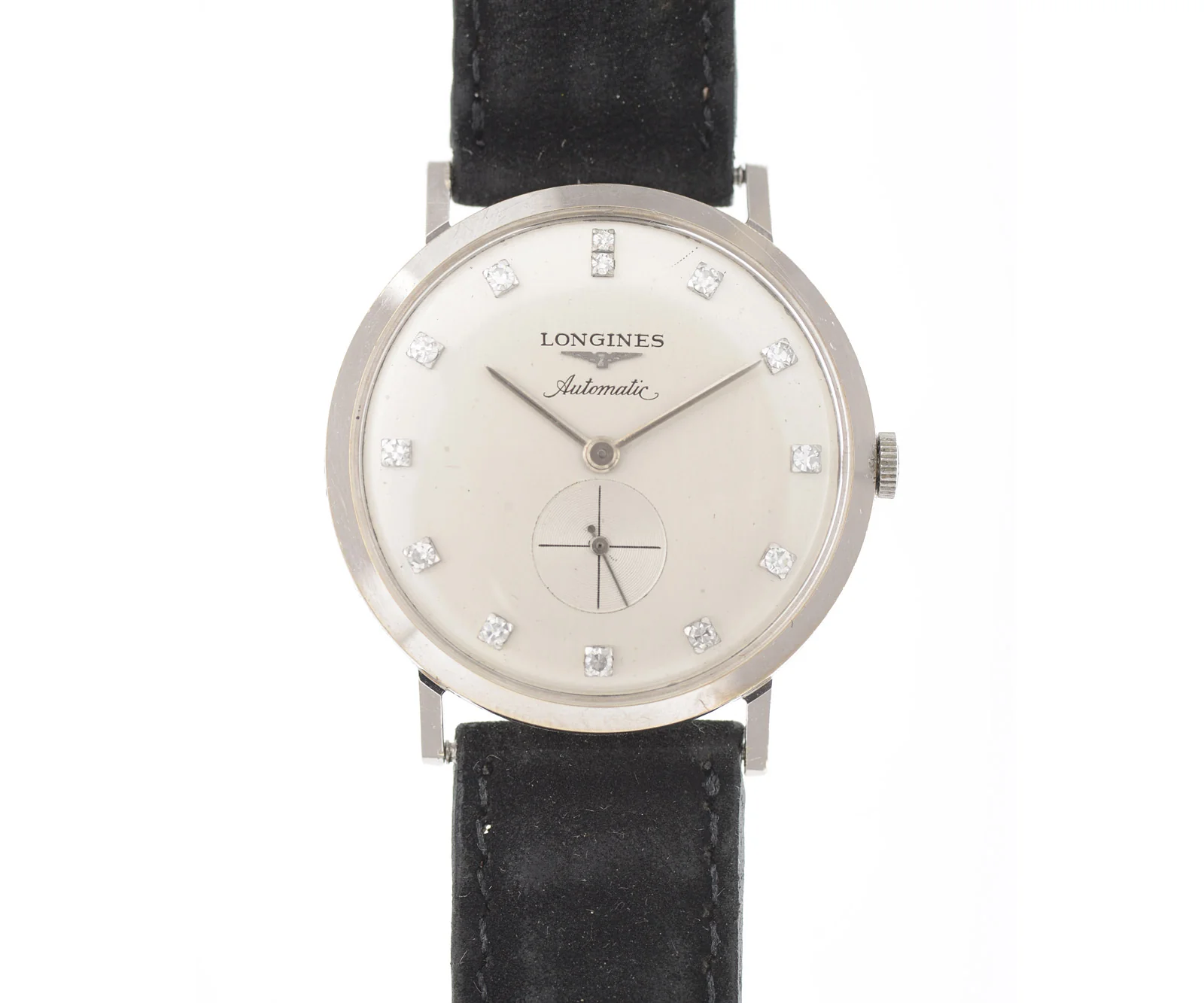 Longines white gold dress watch - Image 2