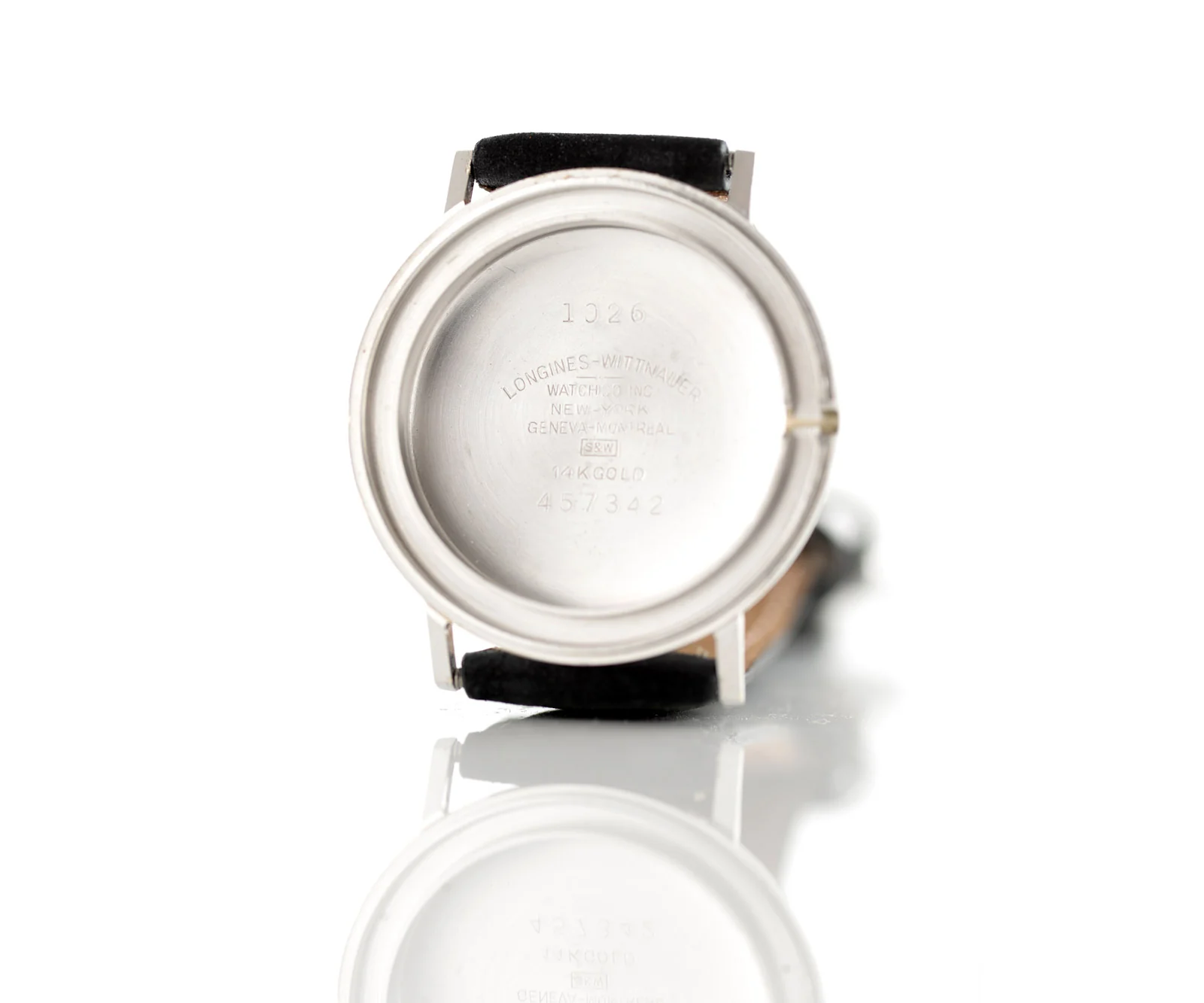 Longines white gold dress watch - Image 4