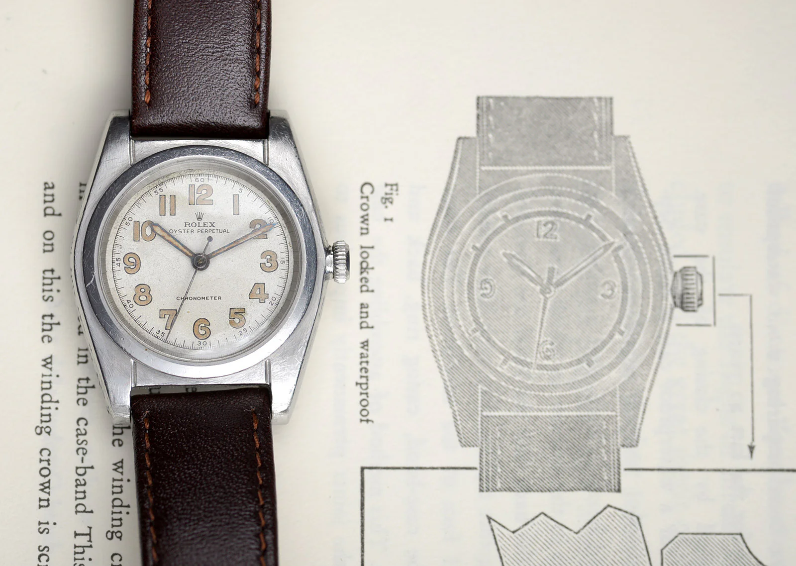 Rolex bubbleback (1945) - Image 10
